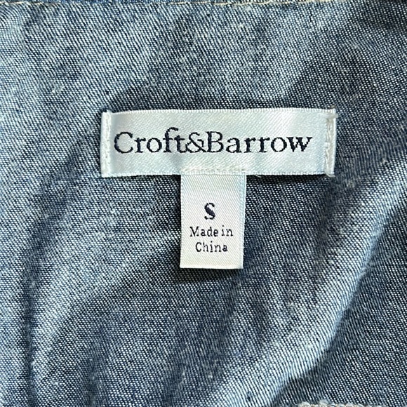 Croft & Barrow button down shirt size small - Picture 5 of 11